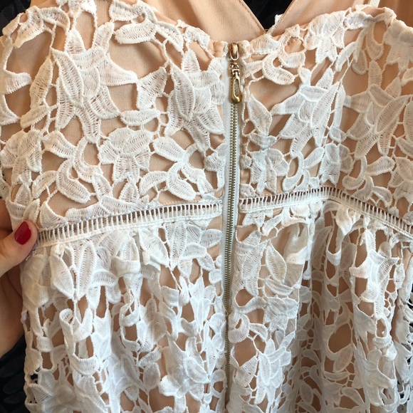 LACE MIDI DRESS - Picture 8 of 8